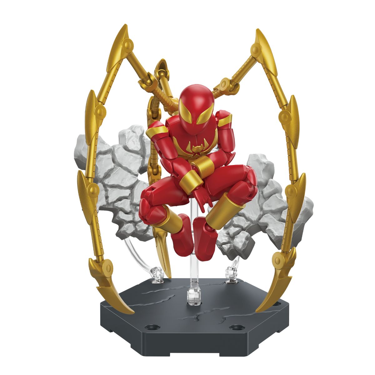 Đồ Chơi Hộp Mù Mô Hình Lắp Ráp Marvel Zero Infinite Spiderman KEEPPLAY 73008