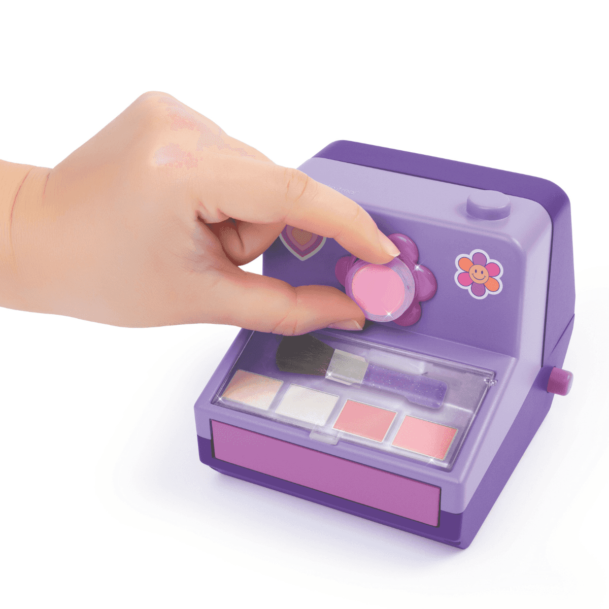 Hộp Trang Điểm Máy Chụp Hình Tím Xinh Xắn MAKE IT REAL 2702MIR