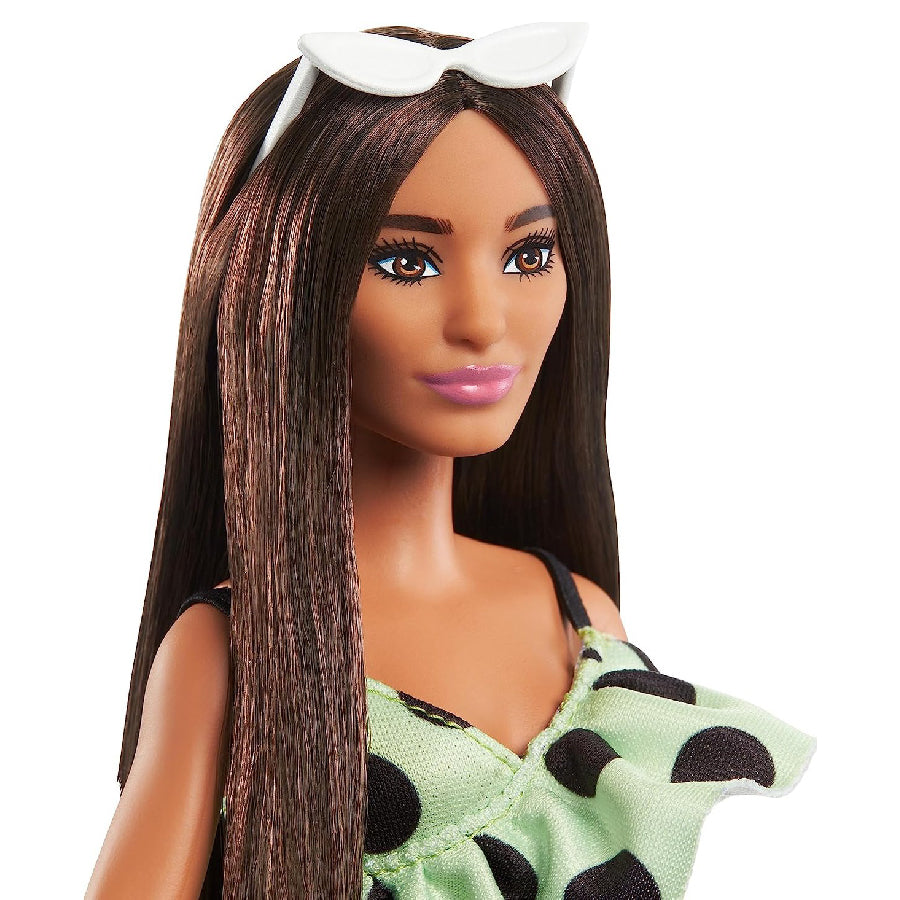 Búp bê thời trang - Polka Dots, Lime Green BARBIE FBR37
