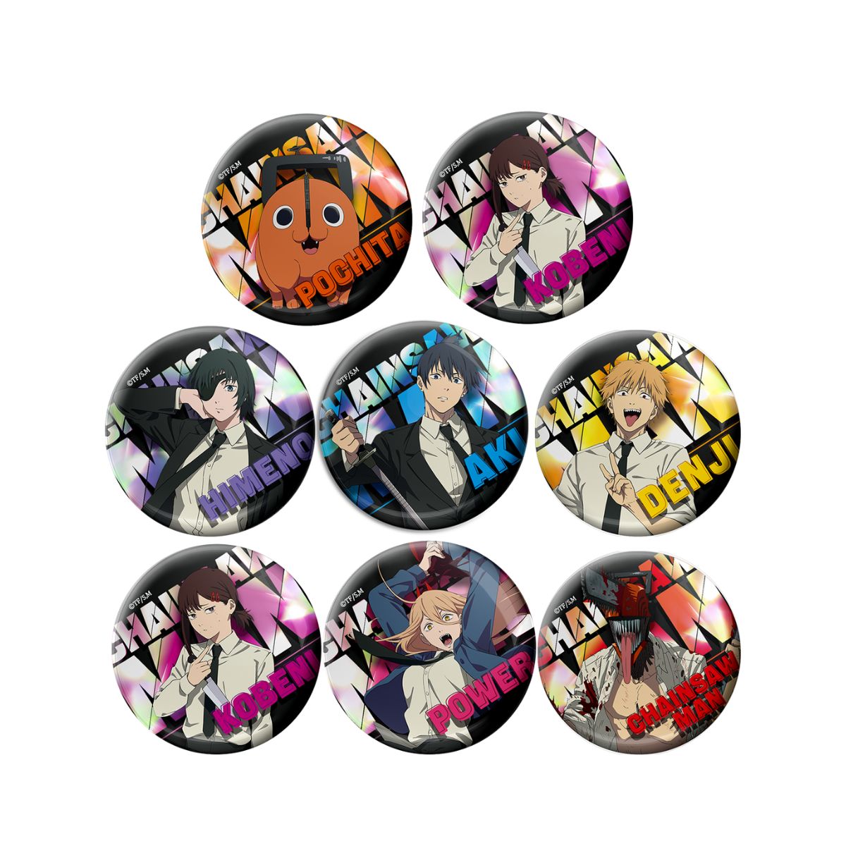 Huy Hiệu Chainsaw Man SUNRISEPOP CMAC024