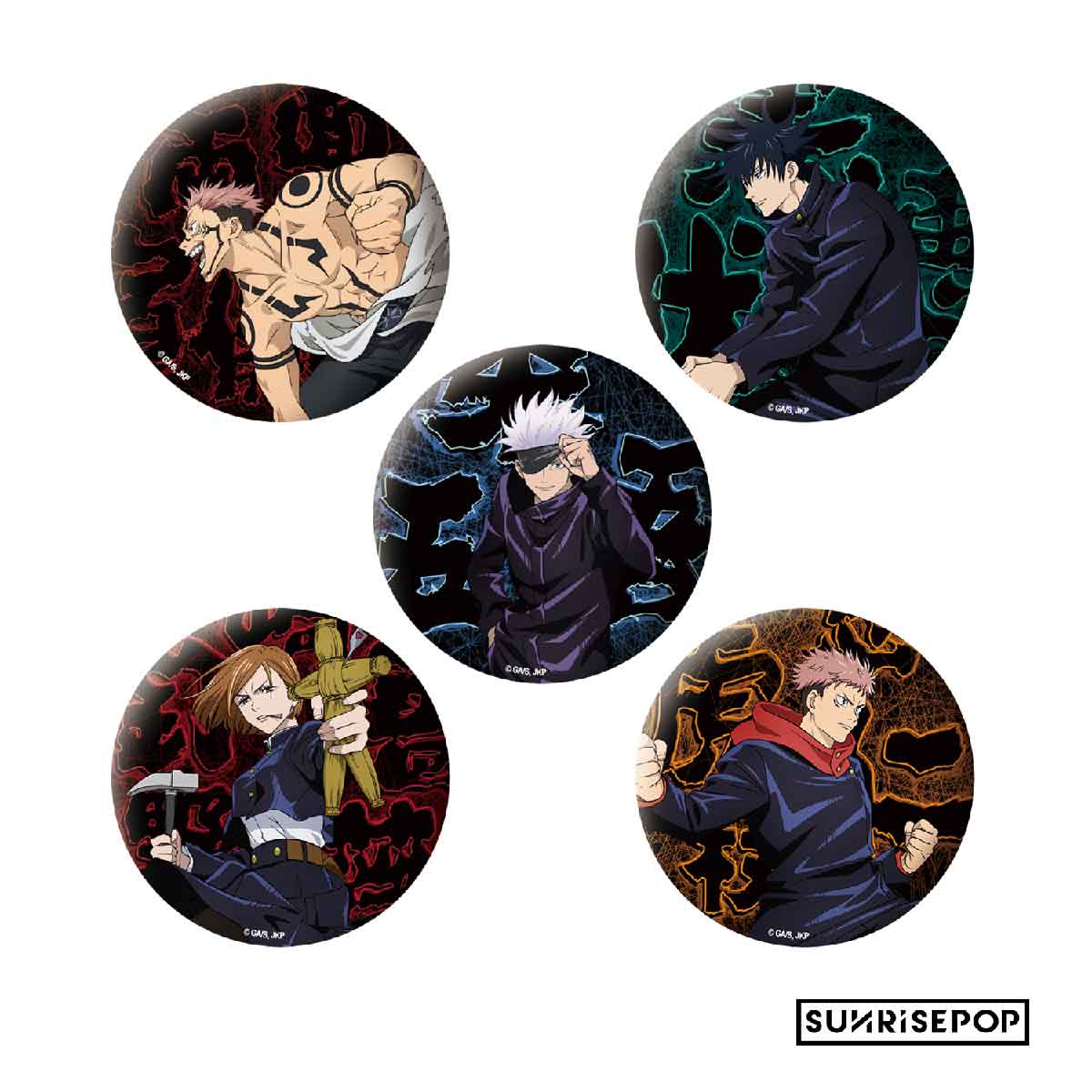 Đồ Chơi Huy Hiệu Jujutsu Kaisen Series 1 SUNRISEPOP JKAC022