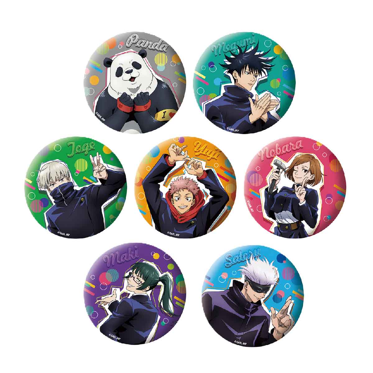 Huy Hiệu Jujutsu Kaisen Series 2 SUNRISEPOP JKAC023