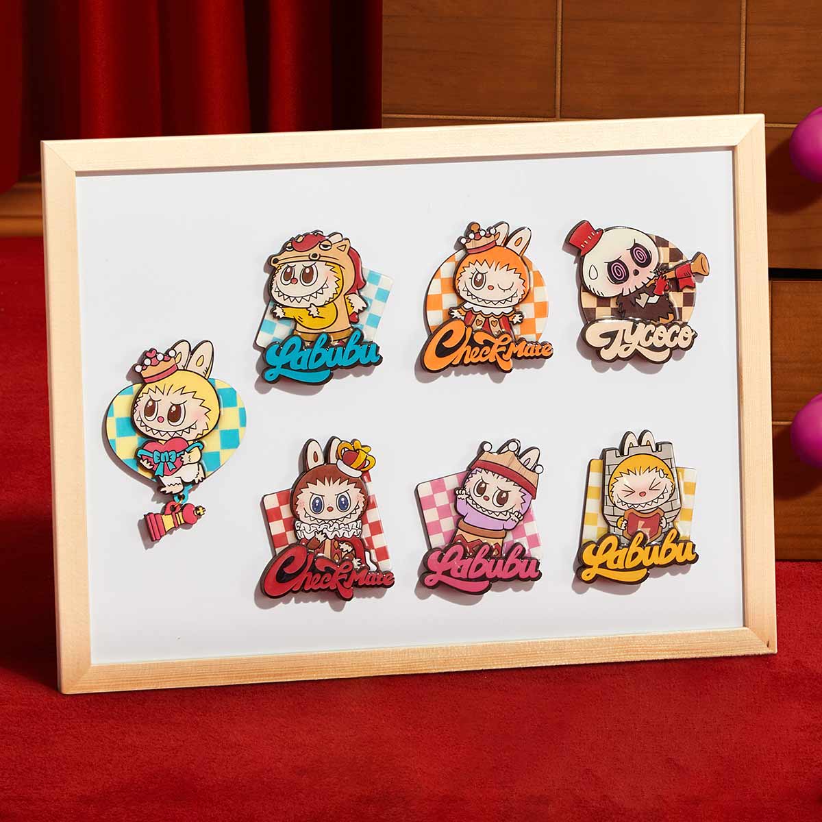 Huy Hiệu The Monsters Let's Checkmate Series Blind Box POP MART 6931571059682