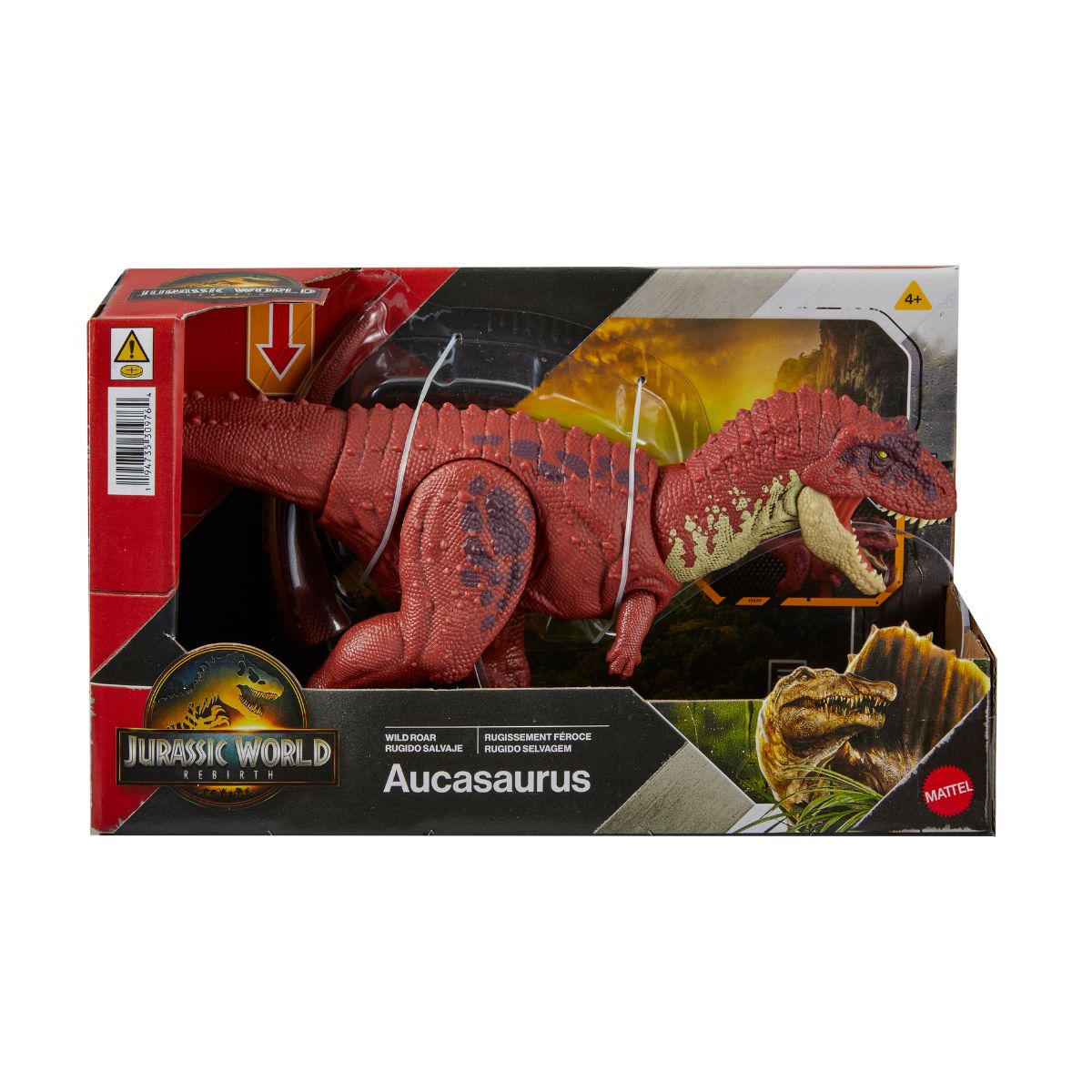 Đồ Chơi Mô Hình Saga Khủng Long Có Âm Thanh Aucasaurus JURASSIC WORLD MATTEL JGB87