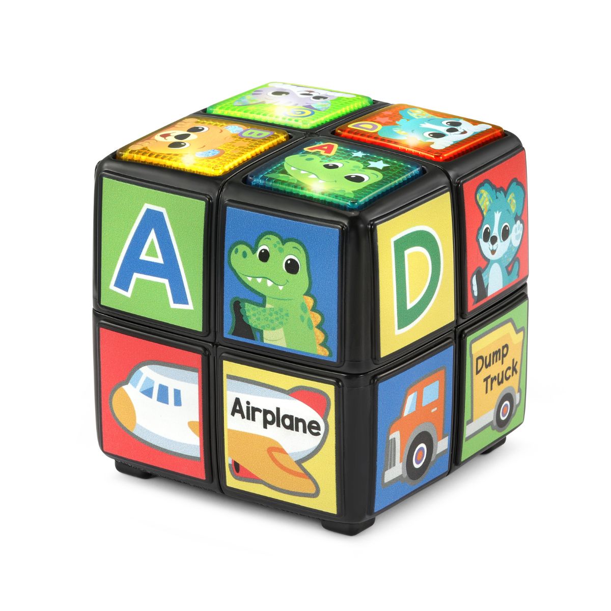 Đồ Chơi Khối Xoay Rubik Kỳ Thú Có Đèn Và Nhạc VTECH 80-558400