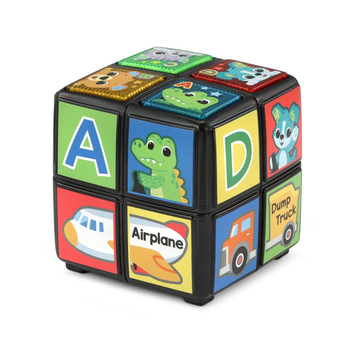 Đồ Chơi Khối Xoay Rubik Kỳ Thú Có Đèn Và Nhạc VTECH 80-558400