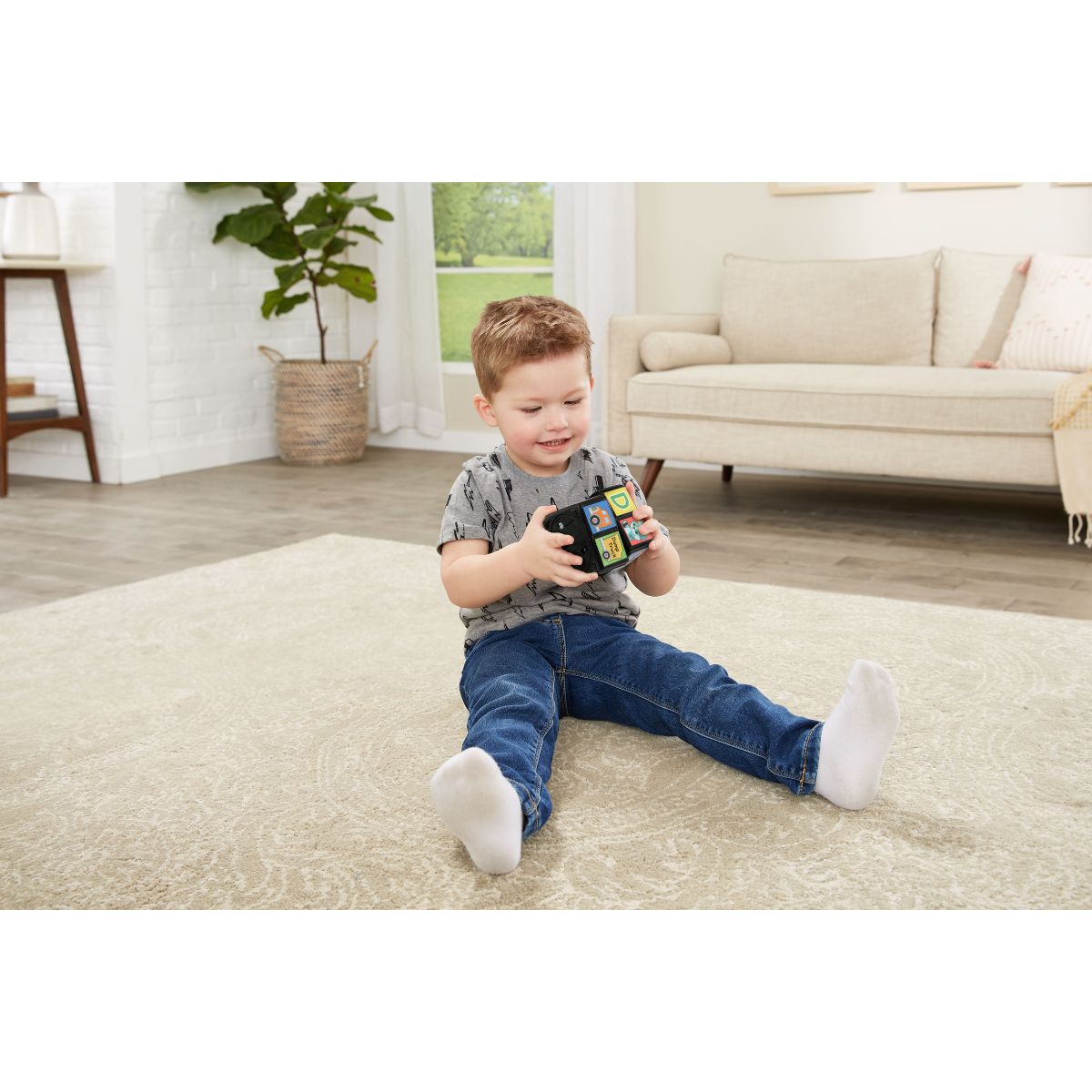 Đồ Chơi Khối Xoay Rubik Kỳ Thú Có Đèn Và Nhạc VTECH 80-558400