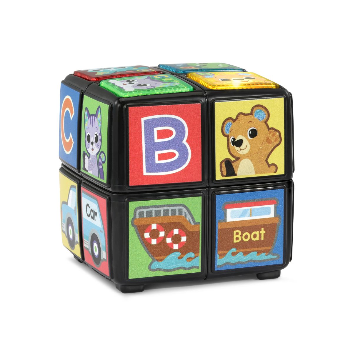 Đồ Chơi Khối Xoay Rubik Kỳ Thú Có Đèn Và Nhạc VTECH 80-558400