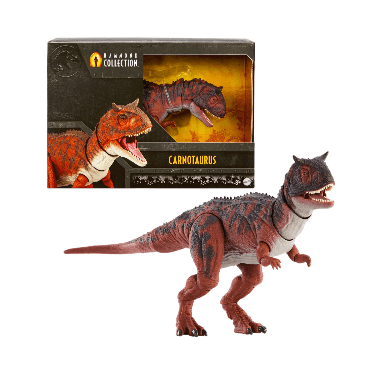 Mô Hình Khủng Long Ăn Thịt Carnotaurus JURASSIC WORLD MATTEL HTK44