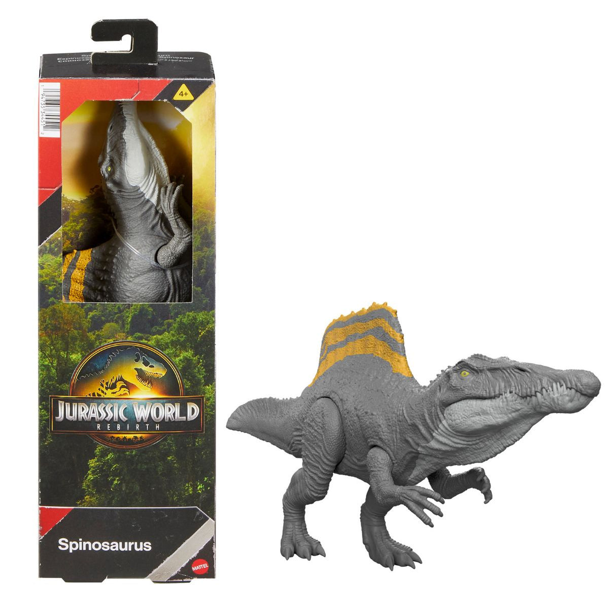Đồ Chơi Khủng Long Spinosaurus 12 Inch Phiên Bản 2 JURASSIC WORLD MATTEL JJX24/JGC04