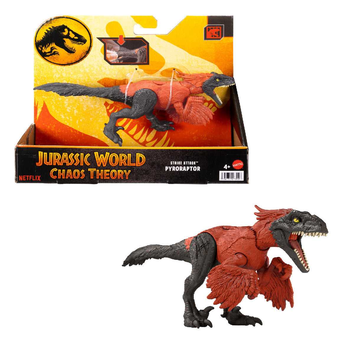 Mô Hình Khủng Long Tấn Công Pyroraptor JURASSIC WORLD MATTEL HLN63