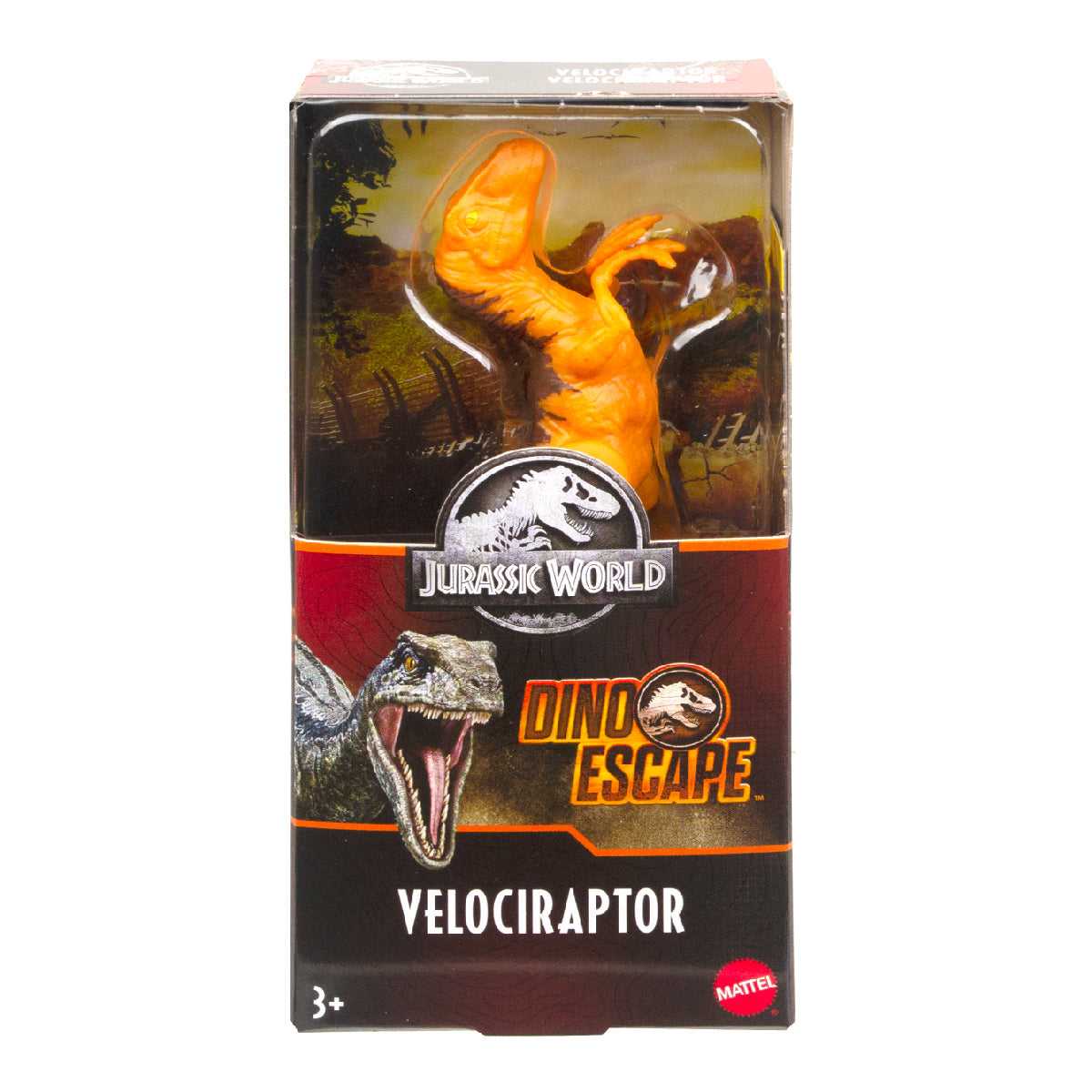 Đồ Chơi Mô Hình Khủng Long Velociraptor Red 6 Inch JURASSIC WORLD MATTEL GWT49