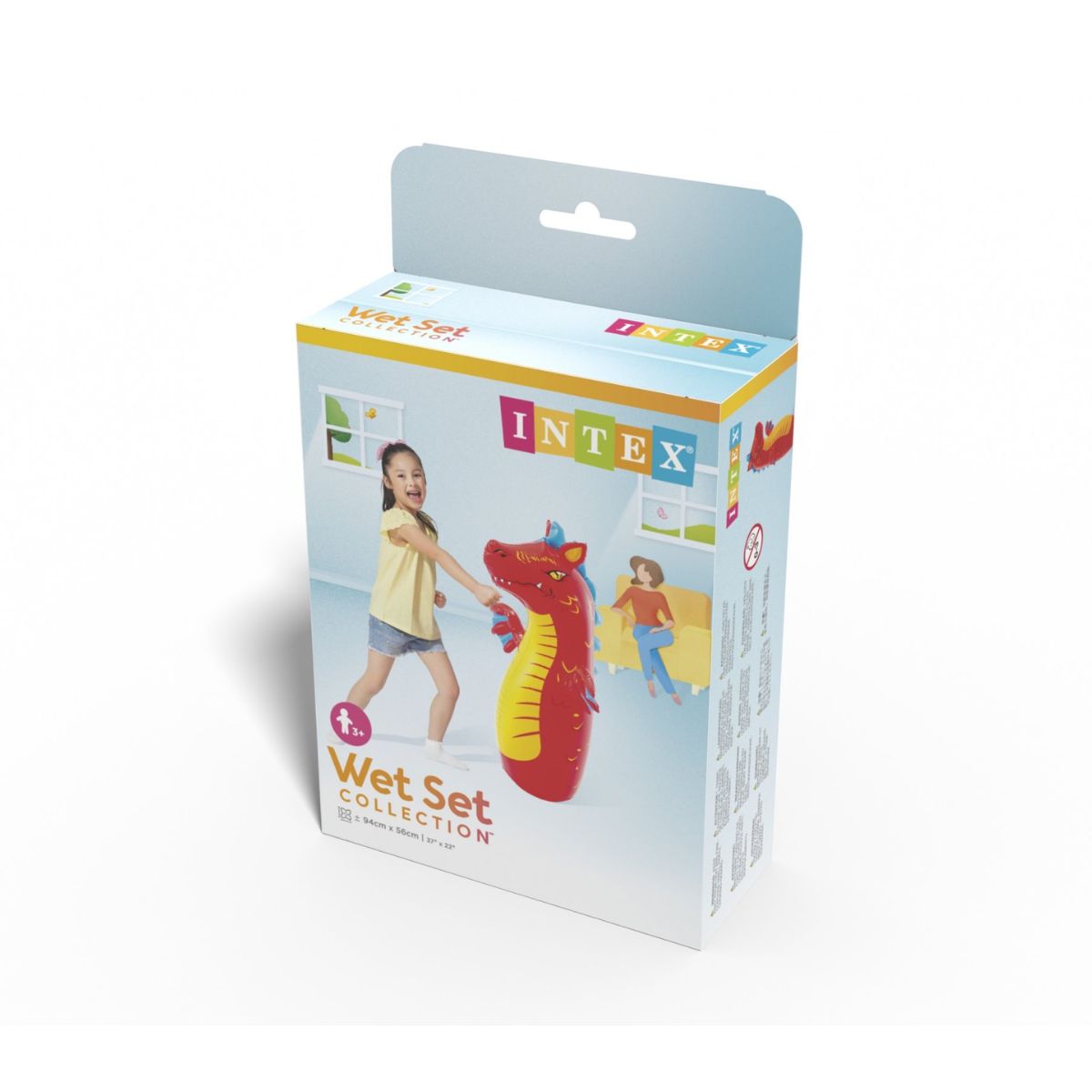 Đồ Chơi Lật Đật Bơm Hơi Hình Rồng INTEX 44669