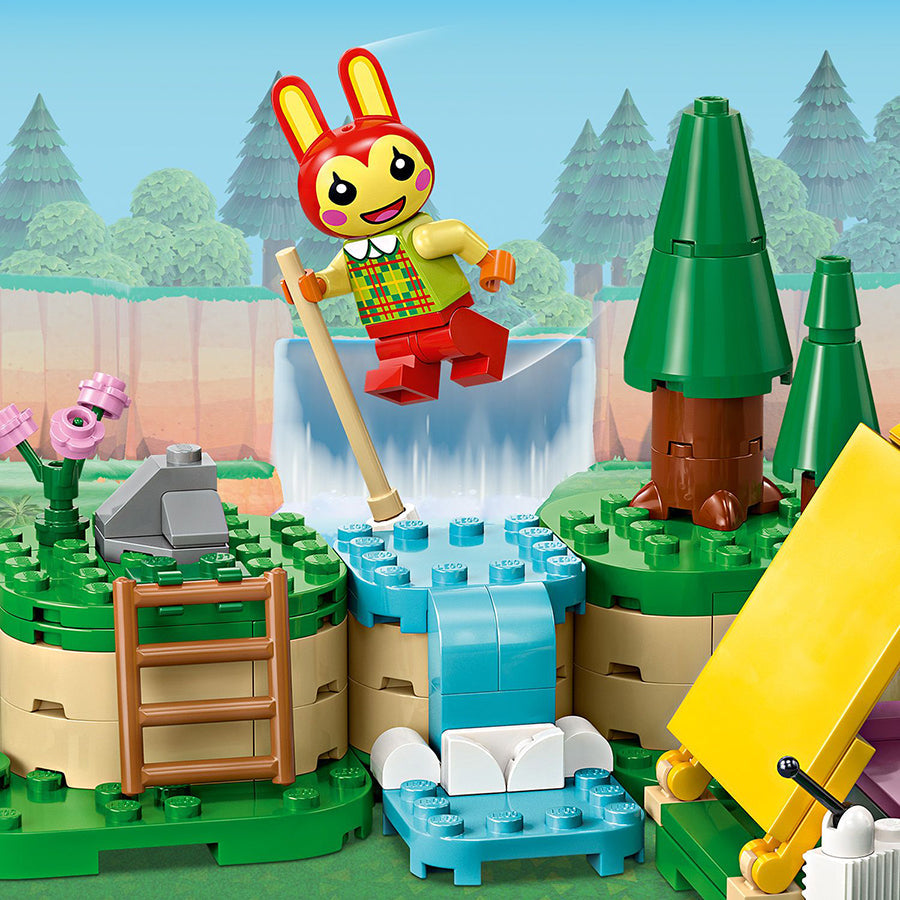 Đồ Chơi Lắp Ráp Lều Cắm Trại Ngoài Trời Của Bunnie LEGO ANIMAL CROSSING 77047 (164 chi tiết)