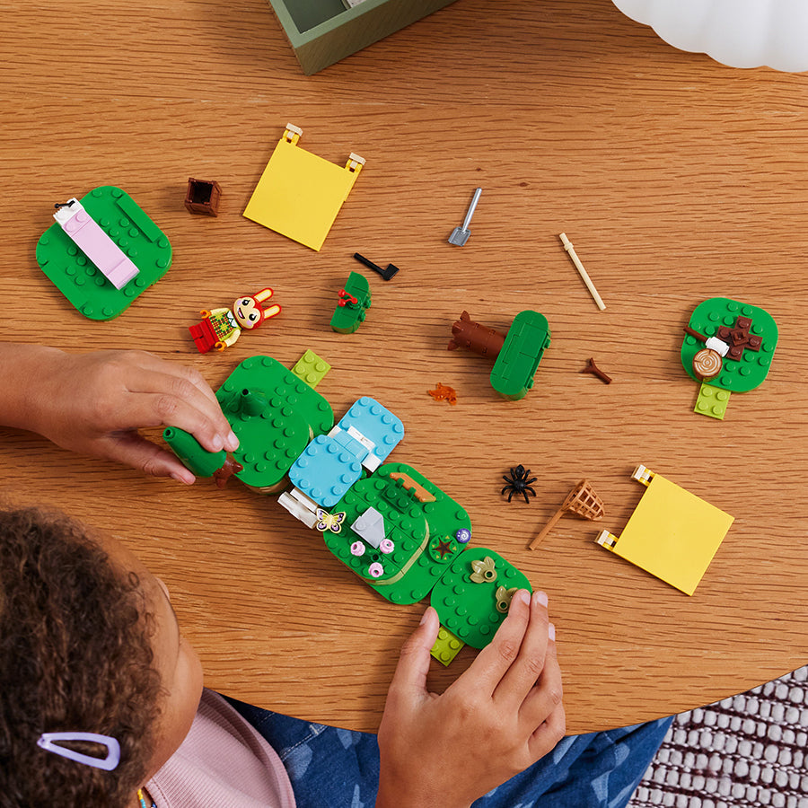 Đồ Chơi Lắp Ráp Lều Cắm Trại Ngoài Trời Của Bunnie LEGO ANIMAL CROSSING 77047 (164 chi tiết)