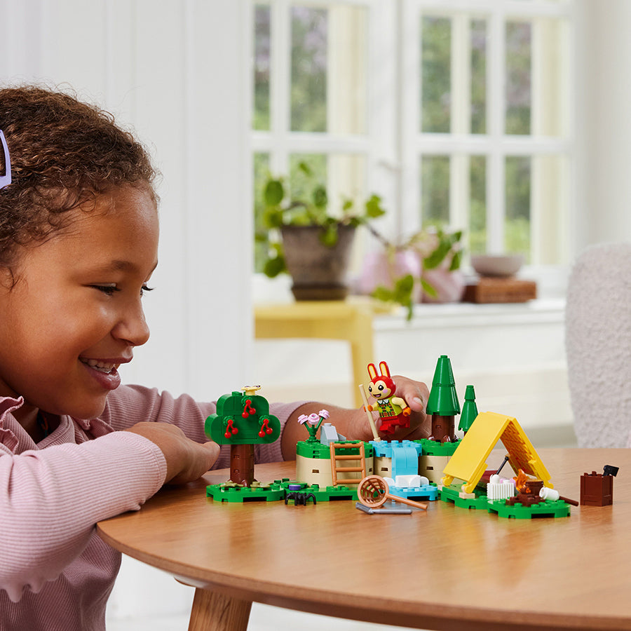 Đồ Chơi Lắp Ráp Lều Cắm Trại Ngoài Trời Của Bunnie LEGO ANIMAL CROSSING 77047 (164 chi tiết)