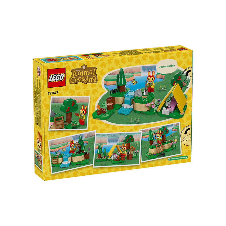 Đồ Chơi Lắp Ráp Lều Cắm Trại Ngoài Trời Của Bunnie LEGO ANIMAL CROSSING 77047 (164 chi tiết)