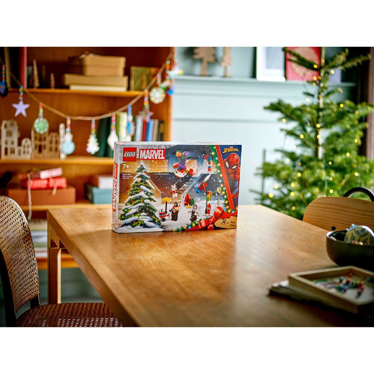 Đồ Chơi Lắp Ráp Lịch Giáng Sinh Người Nhện 2024 LEGO SUPERHEROES 76293