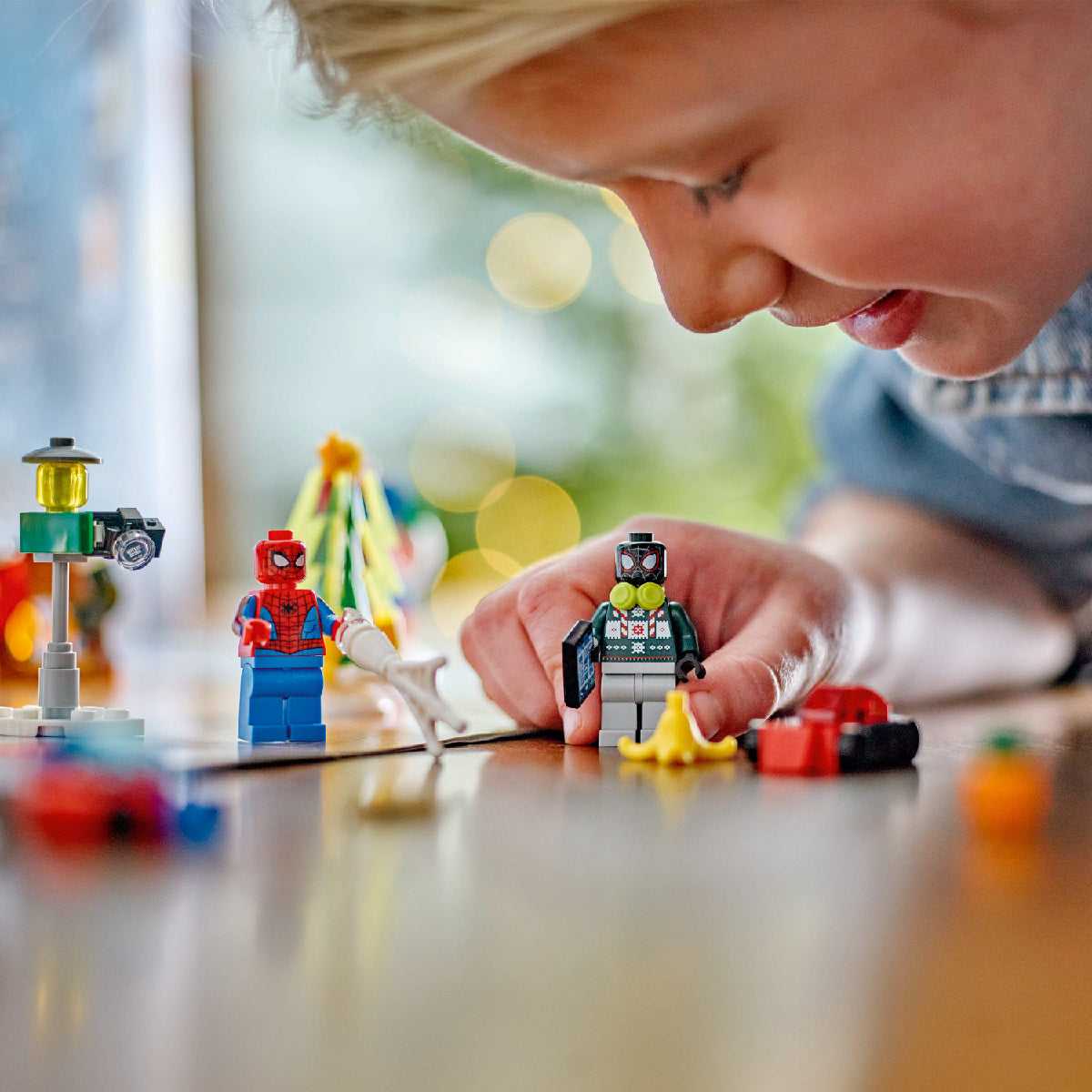 Đồ Chơi Lắp Ráp Lịch Giáng Sinh Người Nhện 2024 LEGO SUPERHEROES 76293