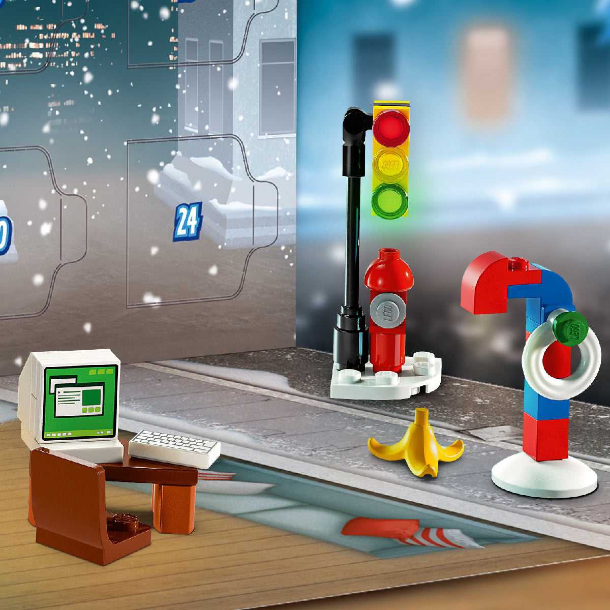 Đồ Chơi Lắp Ráp Lịch Giáng Sinh Người Nhện 2024 LEGO SUPERHEROES 76293