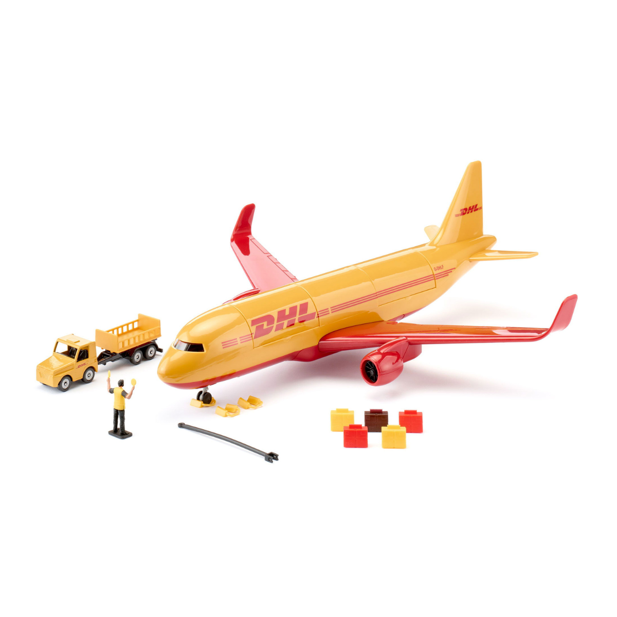 Mô Hình Máy Bay Vận Chuyển Hàng DHL SIKU 1702