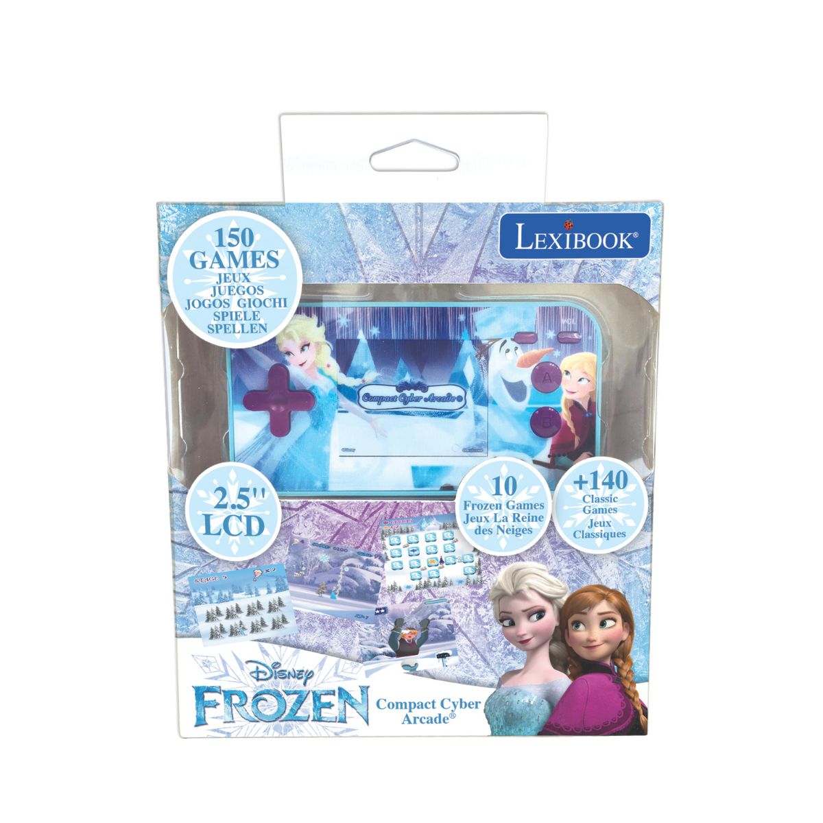 Đồ Chơi Máy Chơi Game Cầm Tay Frozen COOLKIDS JL2367FZ