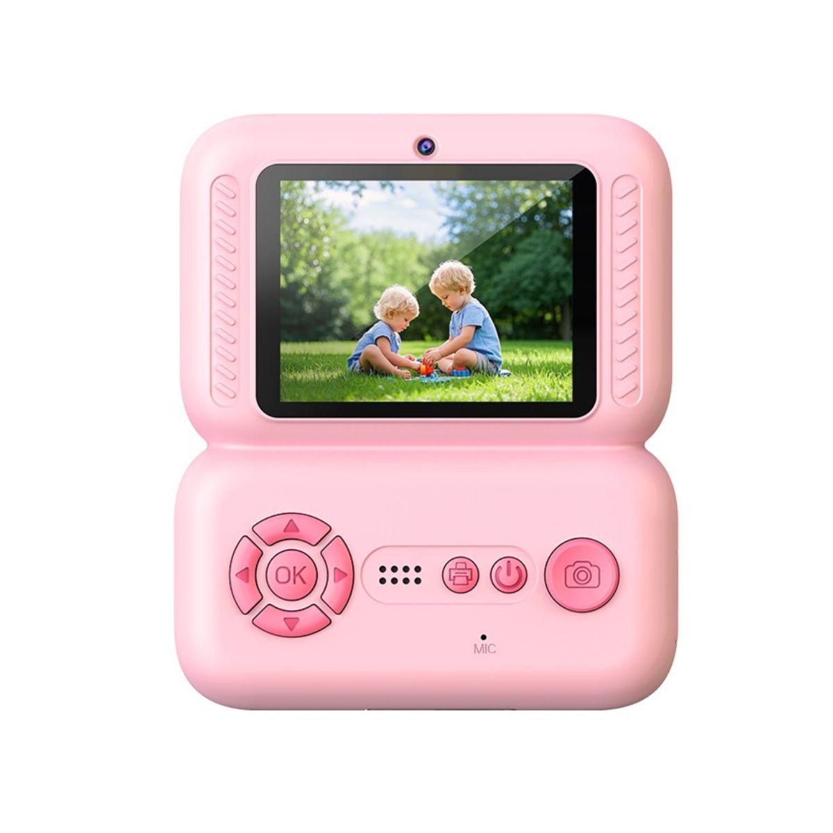 Máy Chụp Ảnh Lấy Liền Hồng Dịu Dàng COOLKIDS Y300H/PK