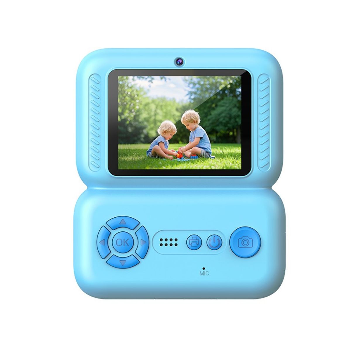 Máy Chụp Ảnh Lấy Liền Xanh Cá Tính COOLKIDS Y300H/BL
