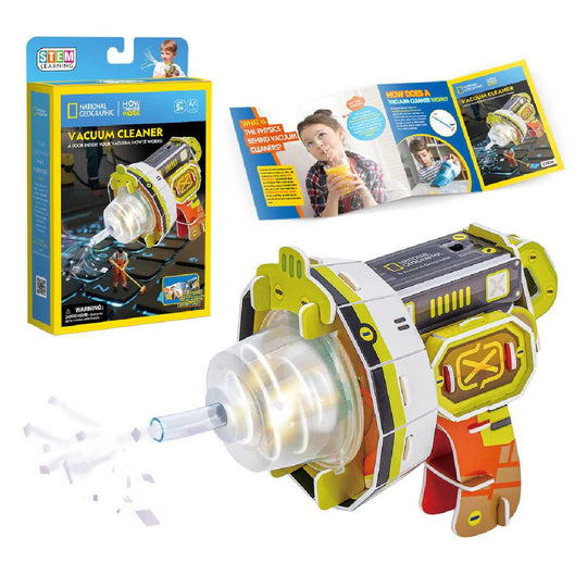 Máy Hút Bụi Chạy Pin Tự Chế Nat Geo STEAM DS1118h