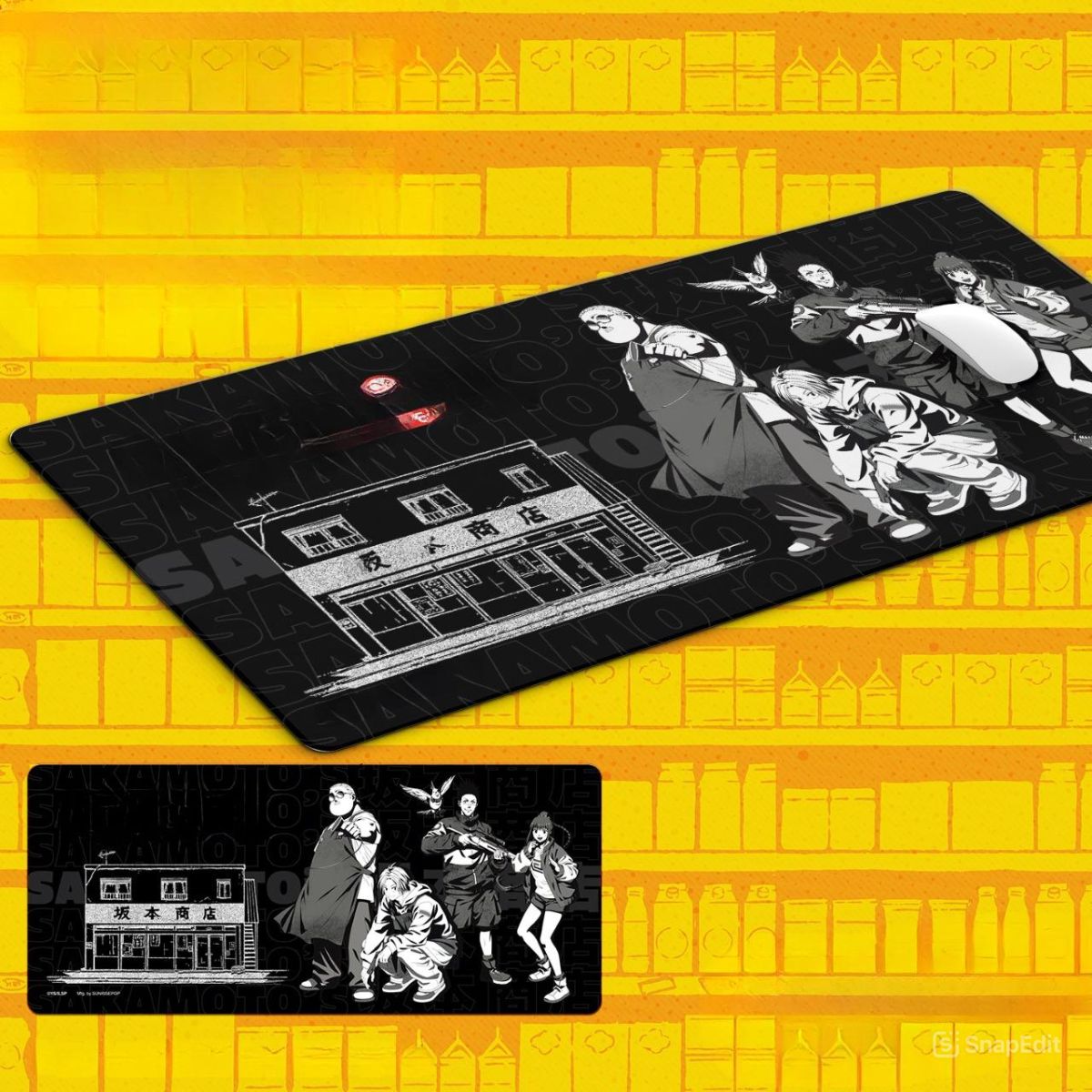 Miếng Lót Chuột Và Bàn Phím Sakamoto Days SUNRISEPOP SDAC034