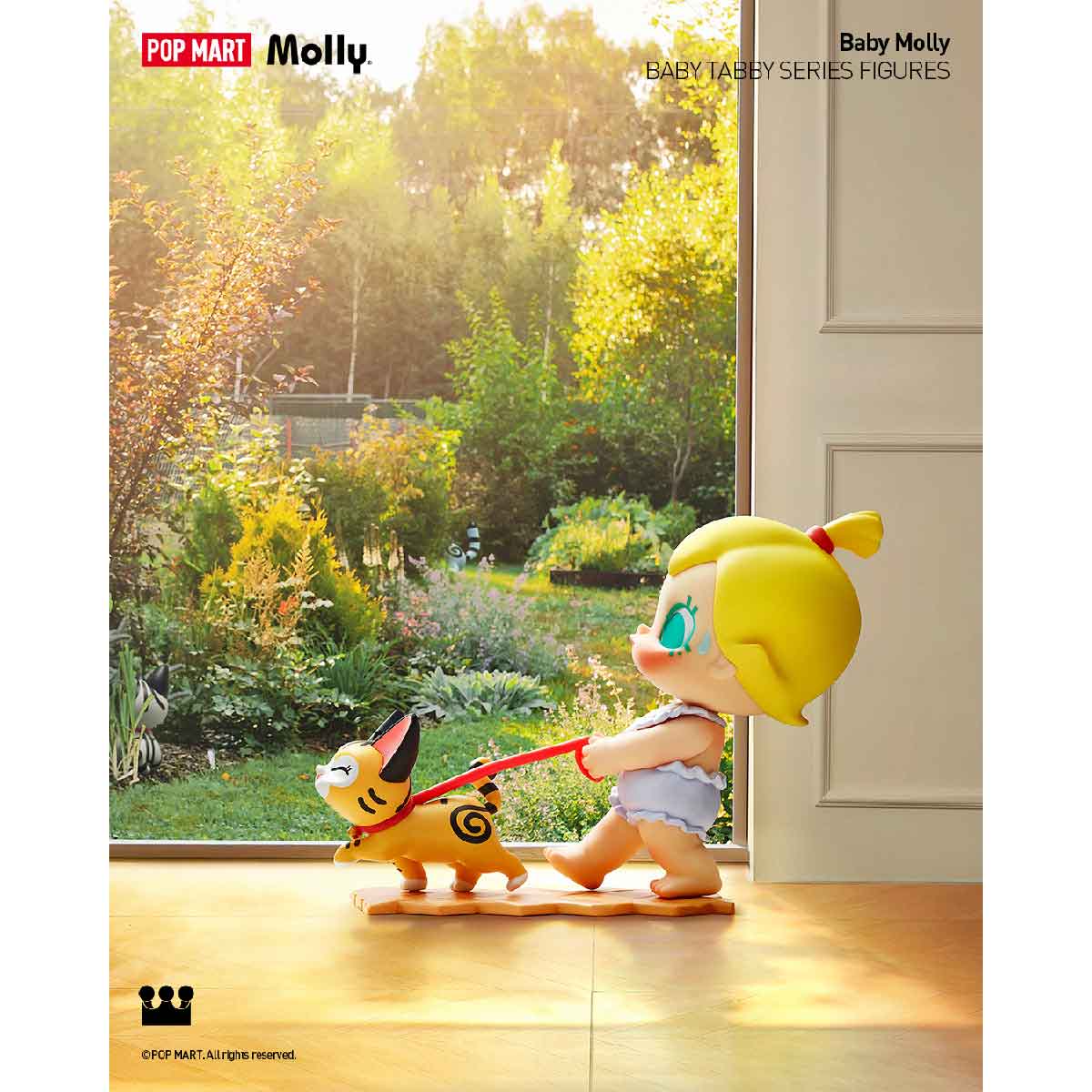 Mô Hình Baby Molly & Baby Tabby Series Figures POP MART 6931571082925