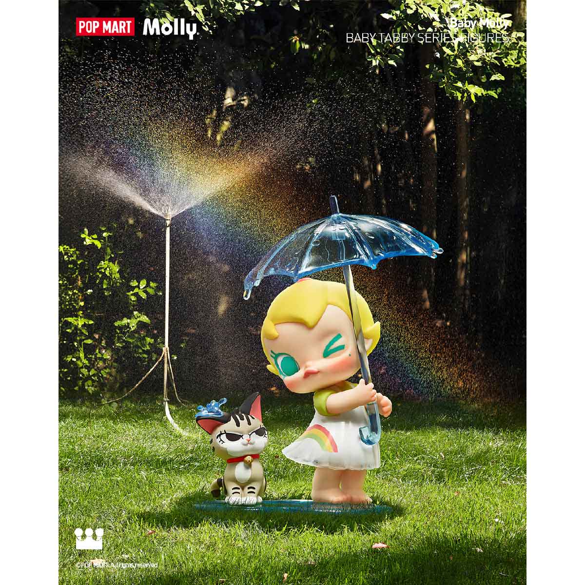 Mô Hình Baby Molly & Baby Tabby Series Figures POP MART 6931571082925