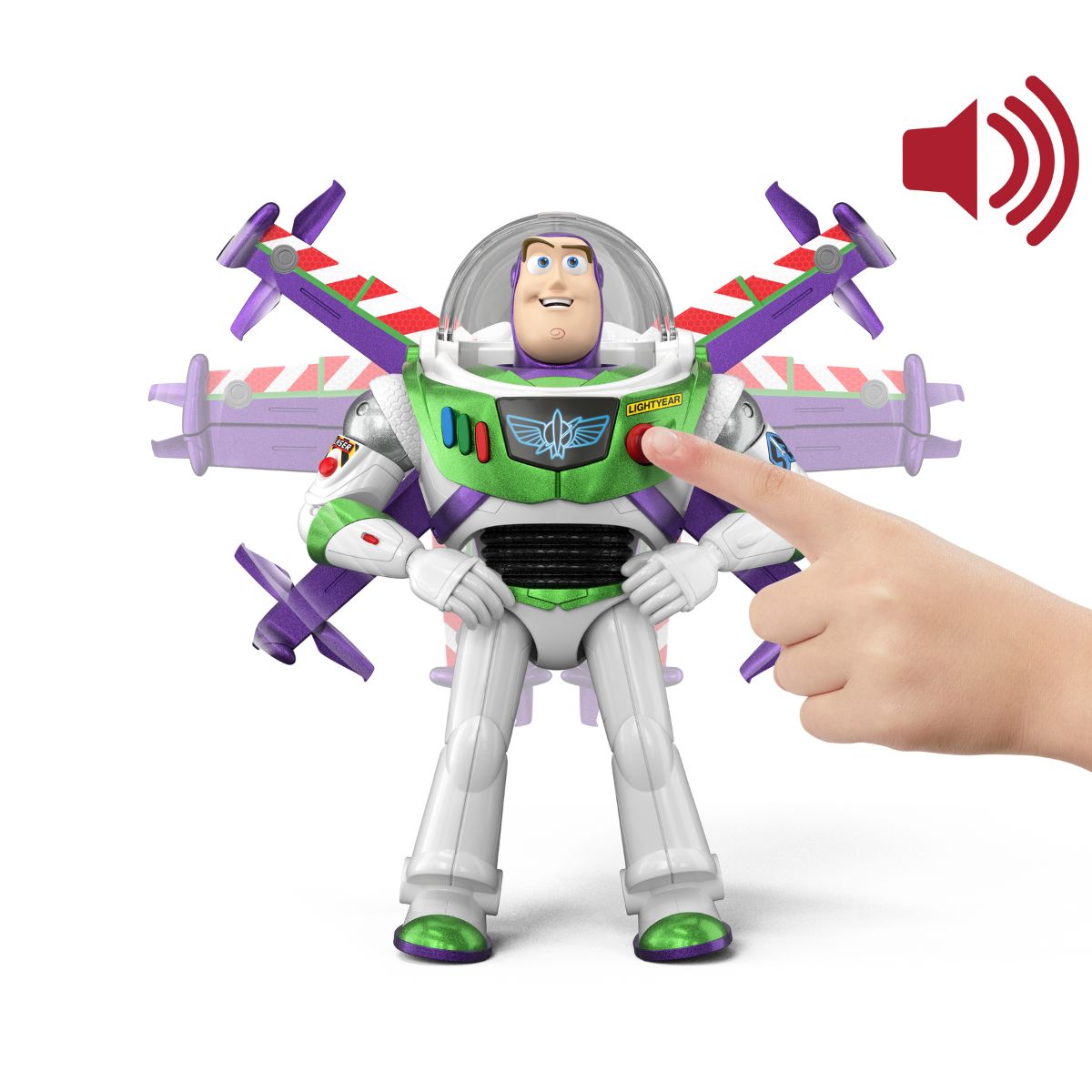 Mô Hình Buzz Cao Cấp Có Cánh Và Âm Thanh TOY STORY JKL97