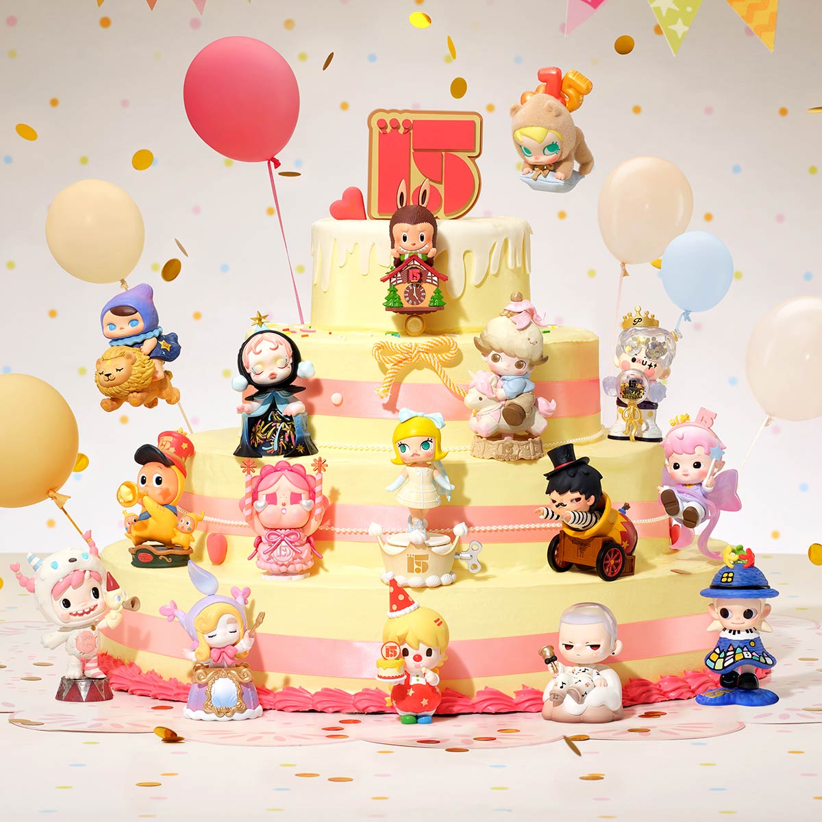 Mô Hình Celebrating The Moment 15th Anniversary POP MART 6941313054899