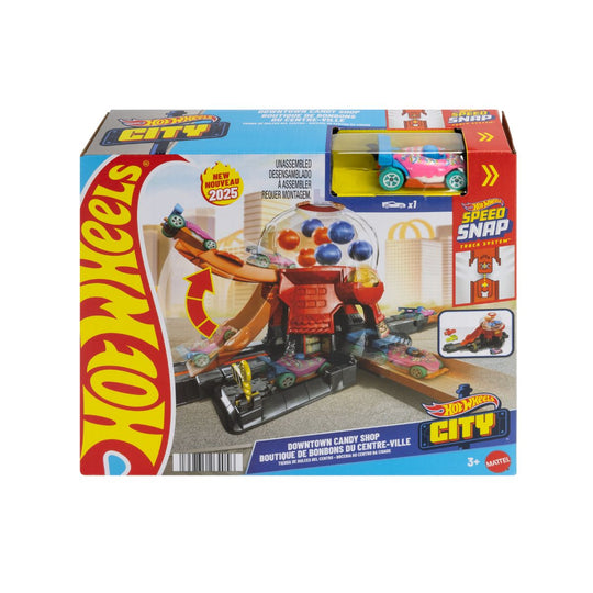 Đồ Chơi Mô Hình City Thành Phố Kẹo Ngọt HOT WHEELS HDR24