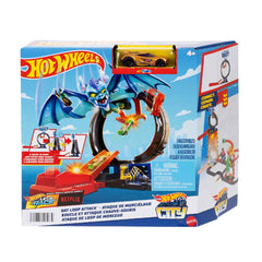Đồ Chơi Mô Hình City Trạm Lốp Xe Dơi Siêu Đẳng HOT WHEELS HDR29