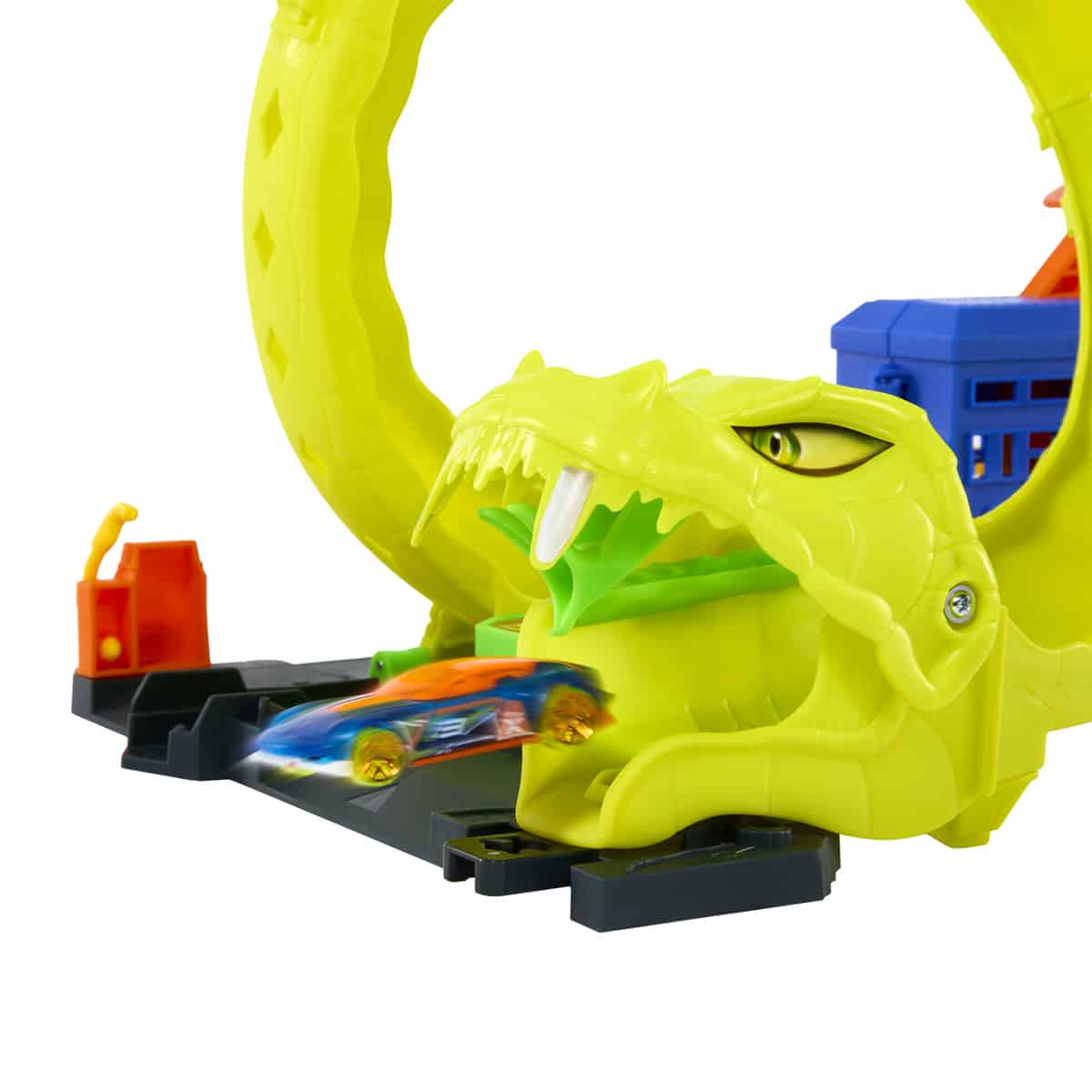 Đồ Chơi Mô Hình City Trạm Xăng Mãng Xà HOT WHEELS JBM63/HDR29