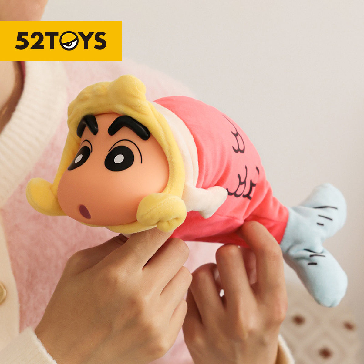 Mô Hình Crayon Shinchan Floppy Fish 52TOYS 6958985029049