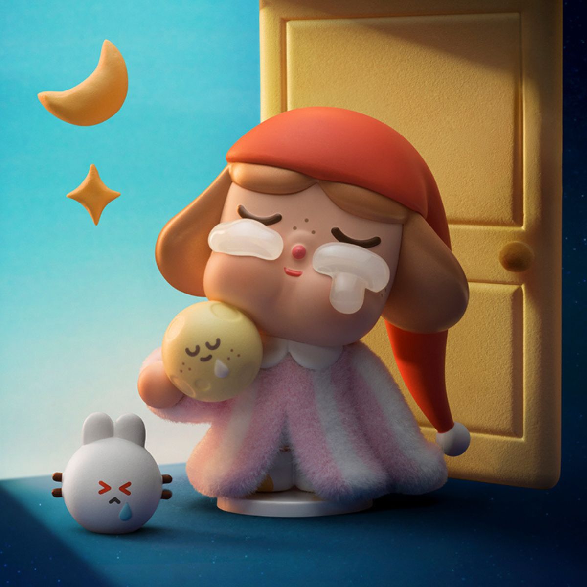 Mô Hình Crybaby Crying To The Moon Series Figures POP MART 6941313067639