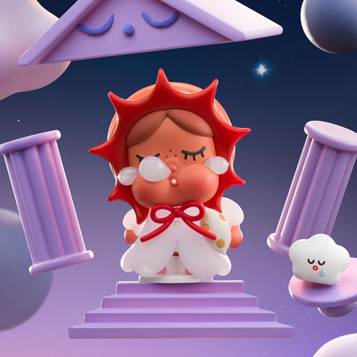 Mô Hình Crybaby Crying To The Moon Series Figures POP MART 6941313067639