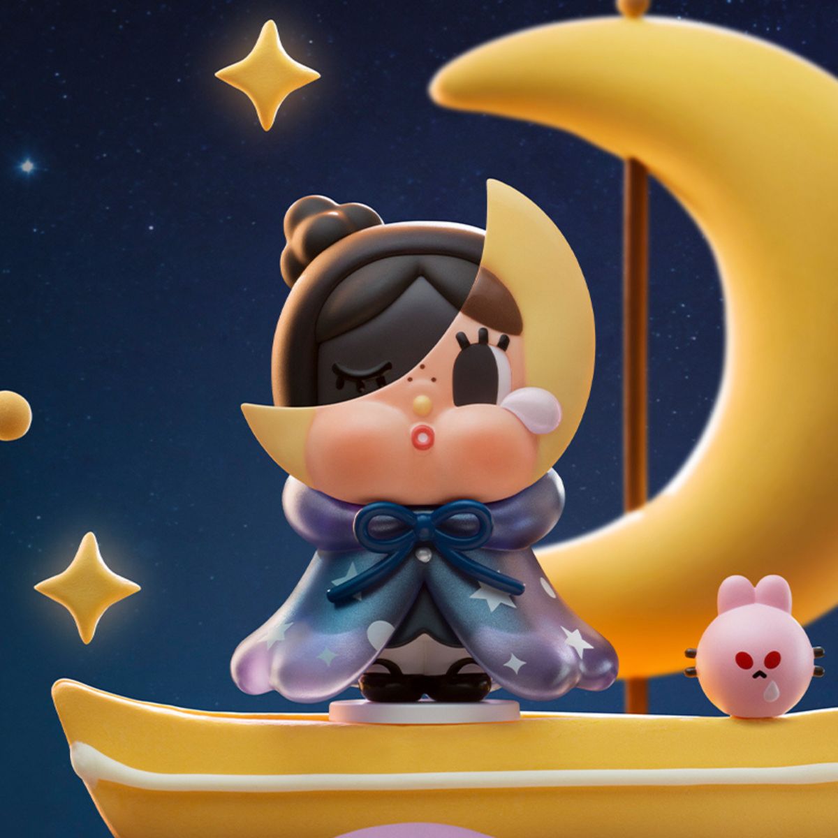 Mô Hình Crybaby Crying To The Moon Series Figures POP MART 6941313067639