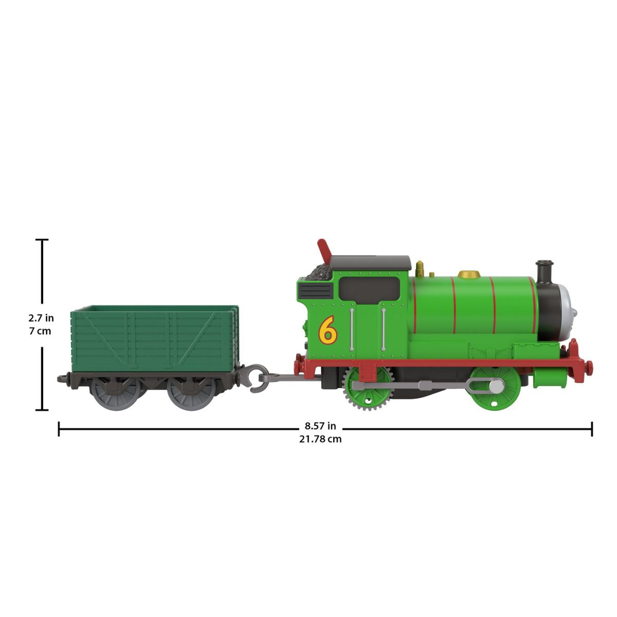 Đồ Chơi Mô Hình Đầu Kéo Chạy Bằng Động Cơ Percy THOMAS FRIEND JGF94/HFX93