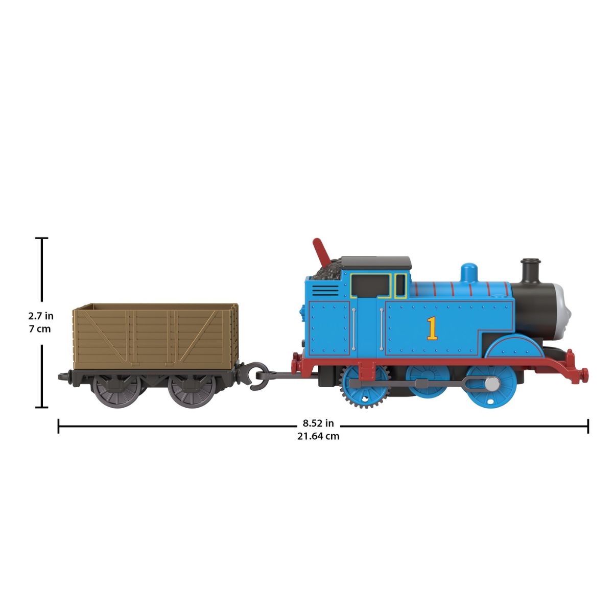 Đồ Chơi Mô Hình Đầu Kéo Chạy Bằng Động Cơ Thomas THOMAS FRIEND JGF93/HFX93