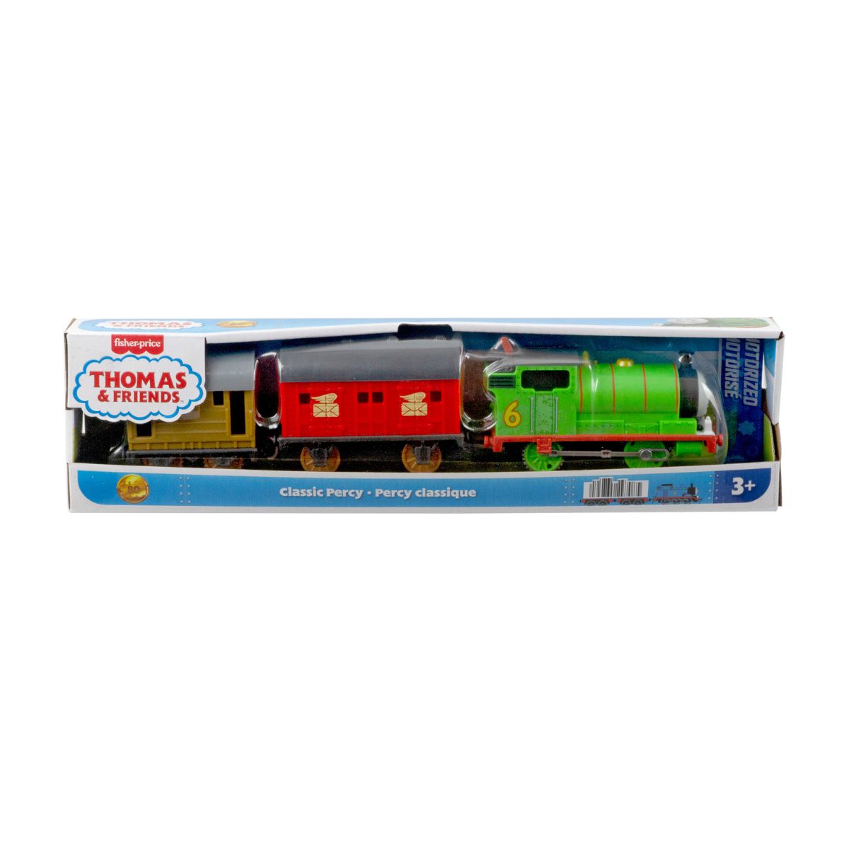 Đồ Chơi Mô Hình Đầu Kéo Và 2 Toa Tàu Classic Percy THOMAS FRIEND JFH33/HFX97