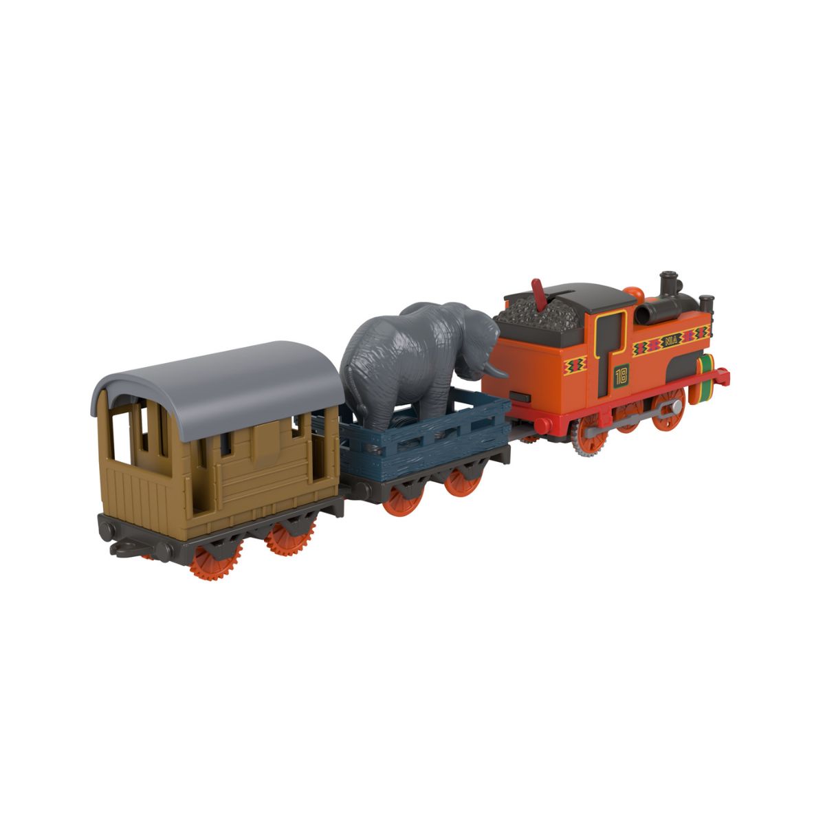 Đồ Chơi Mô Hình Đầu Kéo Và 2 Toa Tàu Nia THOMAS FRIEND JFV77/HFX97