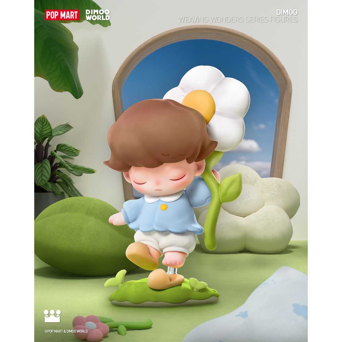 Mô Hình Dimoo Weaving Wonders Series Figures POP MART 6931571013318