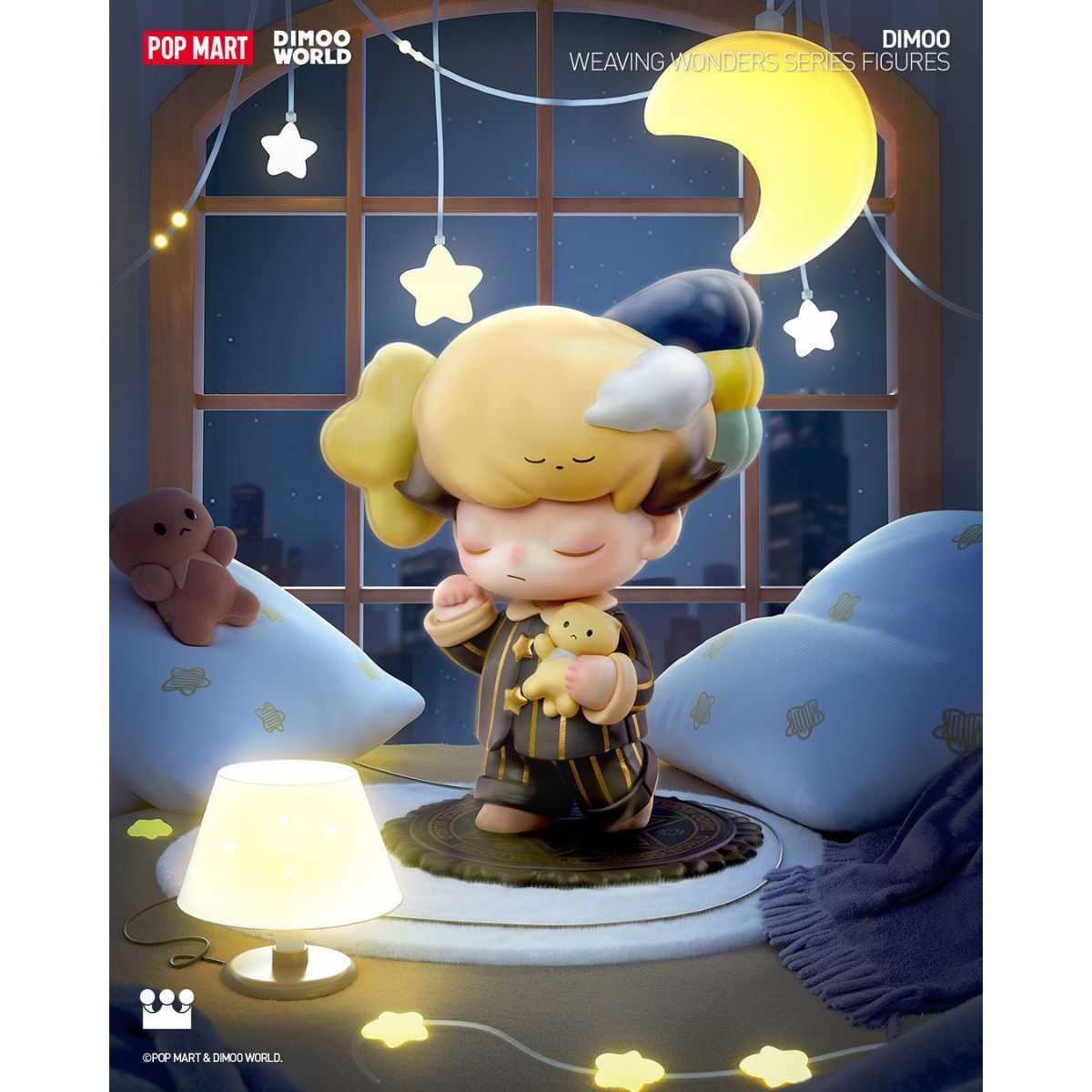 Mô Hình Dimoo Weaving Wonders Series Figures POP MART 6931571013318