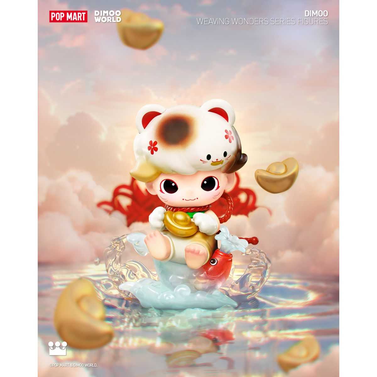 Mô Hình Dimoo Weaving Wonders Series Figures POP MART 6931571013318