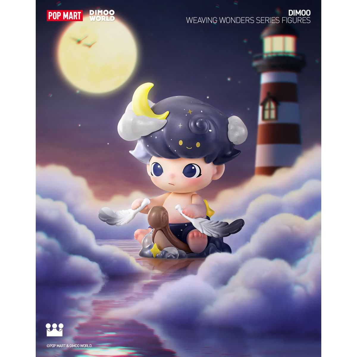 Mô Hình Dimoo Weaving Wonders Series Figures POP MART 6931571013318