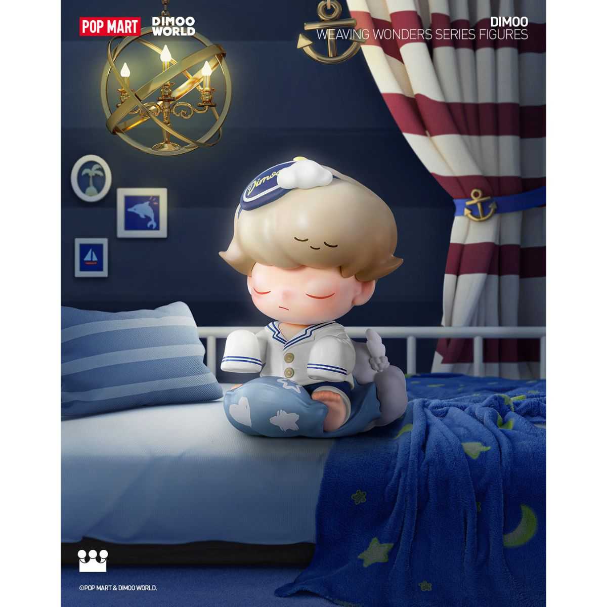Mô Hình Dimoo Weaving Wonders Series Figures POP MART 6931571013318
